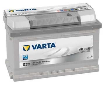 AKUMULATOR VARTA SILVER 74 Ah 750A P+ E38