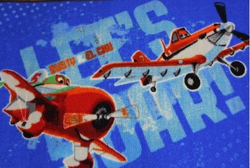 DYWAN DZIECIĘCY DISNEY 80x120 SAMOLOTY PLANES