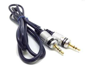 Przyłącze kabel mały JACK - mały JACK 3.5mm 1m