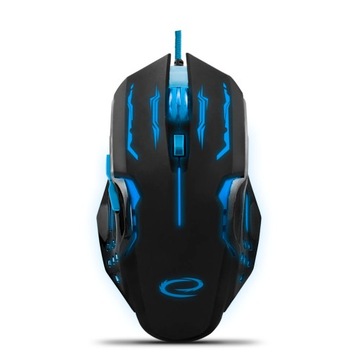 PRECYZYJNA MYSZ DLA GRACZY 2400 DPI MYSZKA 6D USB