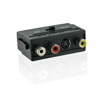 adapter SCART EURO - 3xchinch,SVIDEO Szczecin