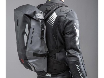 фото ориг. №4, Backpack sw-motech triton tarpaulin waterproof anthracite/ black 20l