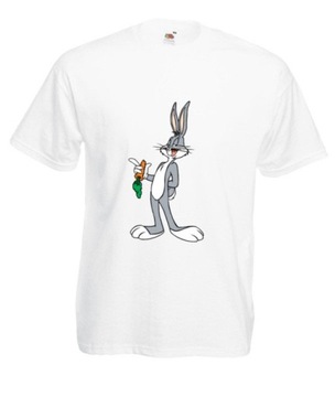 MĘSKA KOSZULKA KRÓLIK BUGS DAFFY KACZOR WZORY
