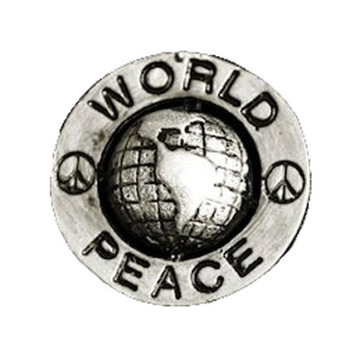 Przypinka Pin znaczek motocyklowy world peace GIFT