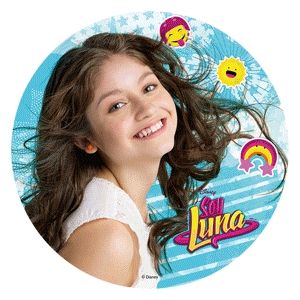 Opłatek na tort SOY LUNA wz1