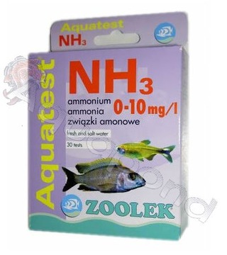 AQUATEST ZOOLEK NH3 TEST DO POMIARU AMONIAKU