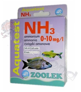 AQUATEST ZOOLEK NH3 TEST DO POMIARU AMONIAKU