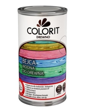 BEJCA WODNA DO DREWNA 500ml COLORIT 14 KOLORÓW