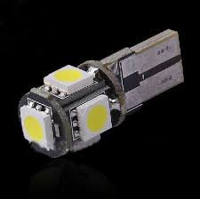 POSTOJÓWKI LED CAN BUS 5 SMD Diody W5W T10 CANBUS