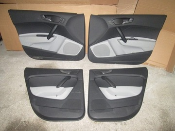 Tapicerka tapicerki drzwi Audi A1 8X0 5d przednia