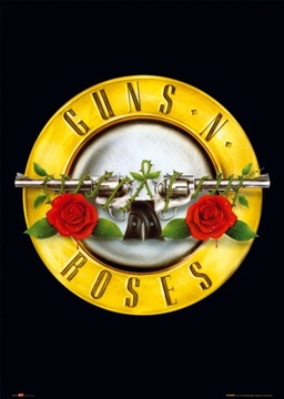 Логотип Guns N' Roses - постер 61x91,5 см