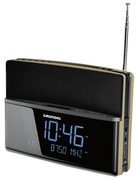 GRUNDIG RADIOBUDZIK ZEGAR SONOCLOCK 990 USB AUX