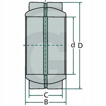 Сферический подшипник привода GE30 GE-30