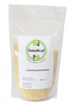 Czosnek granulowany, suszony 250g