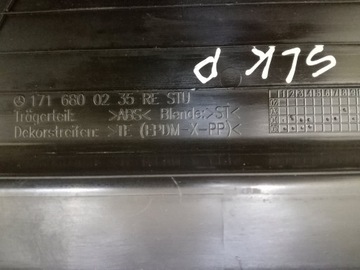 LIŠTA PRAHU VRSTVA PRAVÁ MERCEDES SLK W171