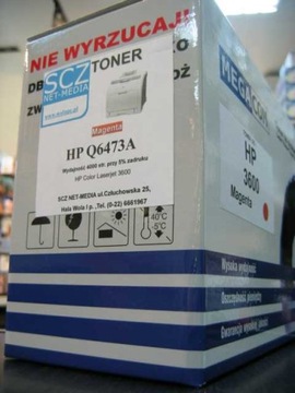 Toner HP Q6473A LaserJet 3600 3600n 3600dn Magenta