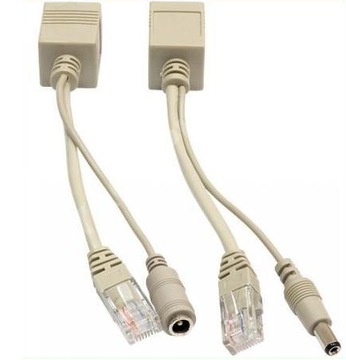 Adapter PoE Zasilanie pasywne PoE LAN Zalewane FV!