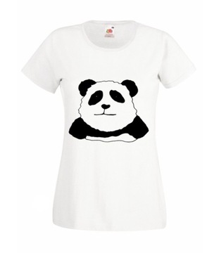 KOLOROWE KOSZULKI ŚMIESZNE PANDA MIŚ PANDY WZORY