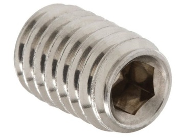 M5X20 ŚRUBA DOCISKOWA NIERDZEWNA WKRĘT BROK 10SZT