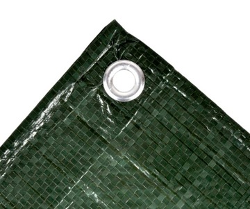 Брезент толщиной 12х15м/зеленый GEKO G70372