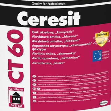 TYNK CERESIT CT 60 1,5 MM 25 KG