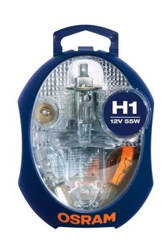 OSRAM H1 MINIBOX ZESTAW ŻARÓWEK ZAPASOWYCH 12V