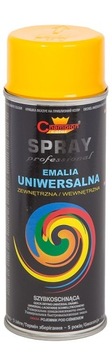 Farba Emalia Farba Spray Lakier Ral 1018 Żółty Champion