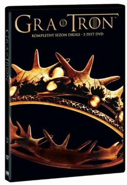 GRA O TRON Sezon 2 [ BOX 5 DVD ] GAME OF THRONES