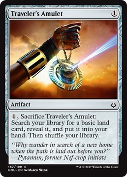 MTG 4x Traveler's Amulet