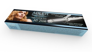 КЕРАМИЧЕСКАЯ ПЛЁВКА ДЛЯ ВОЛОС 25мм ADLER AD 2106