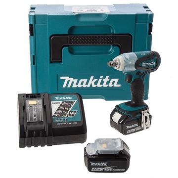 Аккумуляторный ударный гайковерт Makita 1/2 дюйма 230 Нм 18 В 2*5,0 Ач