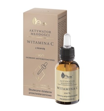 SERUM Witamina C Przeciwstarzeniowe 30ml - Ochrona Antyoksydacyjna