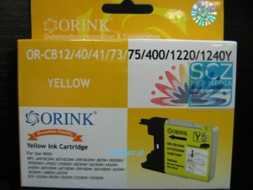 4x Orink LC1220 LC1240 LC1280 LC-1220 LC-1240 KPL.j5910dw j6910dw + Papier