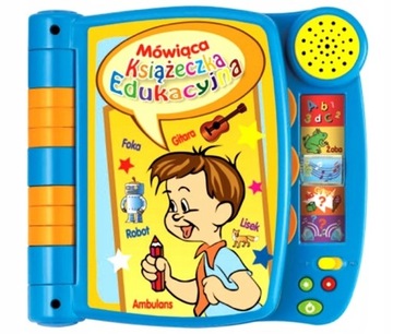 SMILY PLAY MÓWIĄCA KSIĄŻECZKA EDUKACYJNA 9019