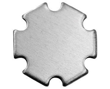 PODSTAWKA BAZA PCB STAR podstawa do DIOD POWER LED RGB 6 - PIN 2 SZTUKI