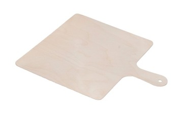 Большая широкая лопатка для пиццы 35см х 29см деревянная лопатка
