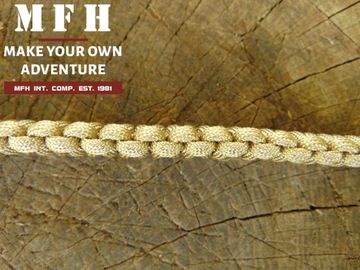 фото ориг. №7, Bracelet rope paracord 23mm olive coyote mfh m