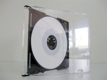 Pudełka CD x 1 na MINI płytki 8cm 25 szt czarne