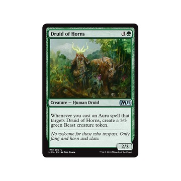 MTG 4x Druid of Horns (Uncommon) + Tokeny
