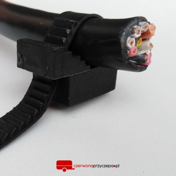 Держатель ремня CABLE FIXING UV зажим для улицы 20 шт.