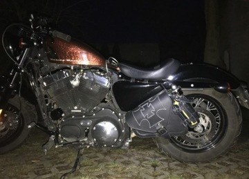 Седельная сумка для Harley Davidson Sportster S57 кросс SAKO
