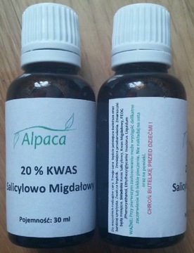 20 % Kwas SALICYLOWY MIGDAŁOWY 30 ml