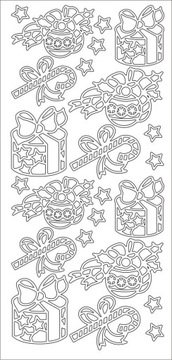НАКЛЕЙКИ РОЖДЕСТВЕНСКИЕ НАКЛЕЙКИ № JO-151