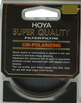Filtr HOYA polaryzacyjny kołowy Super HMC 72 mm