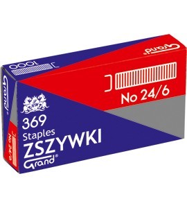 Zszywki Grand 24/6, opk 1000 szt