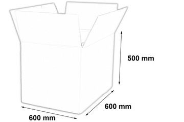 КОРОБКА БОЛЬШАЯ КАРТОННАЯ 600х500х500 КОРОБКА БОЛЬШАЯ 5W