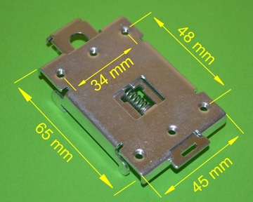 ДЕРЖАТЕЛЬ ДЛЯ РЕЛЕ SSR НА DIN-РЕЙКЕ TH35