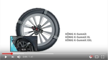 Цепи KONIG K-SUMMIT VAN K89 BUS SUV 235/60 R18