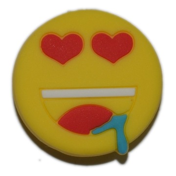Buźka, smile - Przypinka PCV - LOVE - 1602