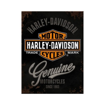 Magnes HARLEY-DAVIDSON na lodówkę metal prezent